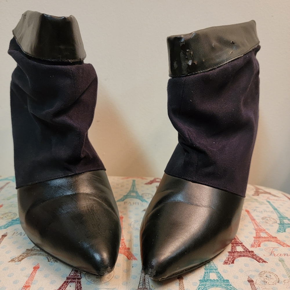Black booties